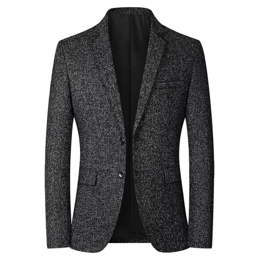 New Blazers Men Fashion Slim Casual Suits Coats Solid Color Business Suits Jackets Men'S Blazers Tops Brand Mens Clothing